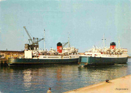 Bateaux - Paquebots - Boulogne Sur Mer - Les Car-Ferries - CPM - Flamme Postale - Voir Scans Recto-Verso - Steamers