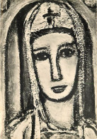 Art - Peinture Religieuse - Georges Rouault - Plateau D'assy - Eglise Notre-dame De Toute Grace - Carfon De G. Rouaulf P - Gemälde, Glasmalereien & Statuen