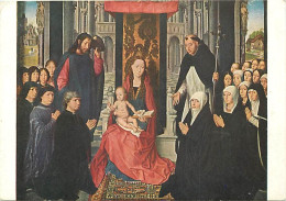 Art - Peinture Religieuse - Hans Memling - La Vierge Dite De Jacques Floreins - The Virgin Of Jacques Floreins - CPM - V - Gemälde, Glasmalereien & Statuen