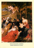 Art - Peinture Religieuse - Rubens - Adoration Of The Magi - Cambridge - King's College Chapel - Carte Neuve - CPM - Voi - Gemälde, Glasmalereien & Statuen
