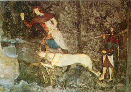 Art - Peinture Religieuse - Avignon - Palais Des Papes - Chambre Du Cerf - La Chasse Au Cerf - Fresque De Mattéo Giovane - Gemälde, Glasmalereien & Statuen