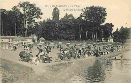 95 - L'Isle D'Adam - La Plage - L'Heure Du Bain - Animé - CPA - Voir Scans Recto-Verso - L'Isle Adam