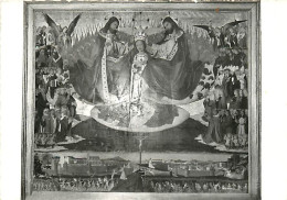 30 - Villeneuve Les Avignon - Musée De L'Hospice, Le Couronnement De La Vierge. (Primitif Français) Par Enguerrand Charo - Villeneuve-lès-Avignon
