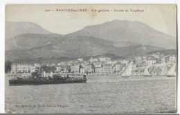 Banyuls Sur Mer - Vue Générale Arrivée De Torpilleur - Banyuls Sur Mer
