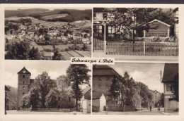 DDR PPC Schwarza I. Thür. SCHWARZA Zella-Mehlis 1957 Echte Real Photo (2 Scans) - Schmalkalden