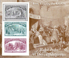 Espagne Bloc N** Yv: 55 Mi:49 Relatando Del Descubrimiento - Christopher Columbus