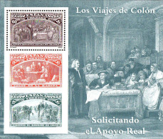 Espagne Bloc N** Yv: 53 Mi:45 Solicitando El Apoyo Real - Christopher Columbus