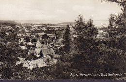 DDR PPC Harz/Gernrode Und Bad Suderode Sonderstempel GERNRODE 1000-Jahrfeier 1961 Eisenbahn Echte Real Photo - Harzgerode