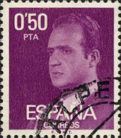 Espagne Poste Obl Yv:2033 Mi:2280 Ed:2389 Juan-Carlos Ier Profil (cachet Rond) - Usati