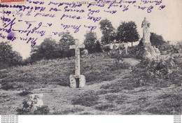 23) SAINT VALERY PRES DE SAINT VAURY - CREUSE - ANIMEE - VACHES ET PAYSAN - EN 1909 - ( 2 SCANS ) - Sonstige & Ohne Zuordnung
