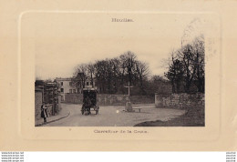 A10-78) HOUILLES - CARREFOUR DE LA CROIX  -  ANIMATION - CALECHE -  ( 2 SCANS ) - Houilles