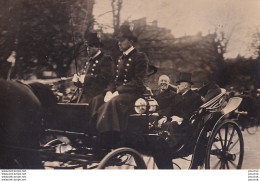 A14-75) PARIS - CARTE PHOTO - LE 13/1/1919 - RECEPTION - LE PRESIDENT WILSON ET MR POINCARRE - ( 2 SCANS ) - Receptions