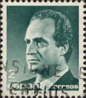 Espagne Poste Obl Yv:2456 Mi:2720 Ed:2829 Juan-Carlos Ier Profil (Belle Obl.mécanique) - Royalties, Royals