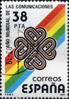 Espagne Poste Obl Yv:2321 Mi:2591 Ed:2709 Ano Mundial De Las Communicaciones (TB Cachet Rond) - Autres & Non Classés