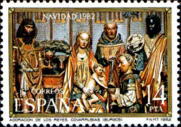 Espagne Poste N** Yv:2303 Mi:2567 Ed:2681 Adoracion De Los Reyes Covarrubias Burgos - Kerstmis