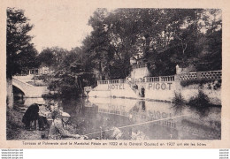 31) MURET - HOTEL PIGOT  - 9 AV ST GERMIER - M ET MME EUG. LASSERRE NEE PIGOT PROPRIETAIRE - PECHEURS - 2 SCANS - Muret