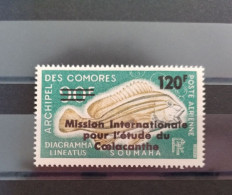 Comores PA 52 Coelacanthe Neuf ** TB MNH Sin Charnela Cote 17 - Posta Aerea