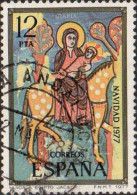 Espagne Poste Obl Yv:2092 Mi:2339 Ed:2447 Navidad 1977 (TB Cachet Rond) - Religie