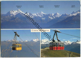 Crans-Montana - Telepherique Du Glacier De La Plaine - Telepherique Cry-d'Err-Bellalui - Verlag Photoglob-Wehrli Zürich - Crans-Montana