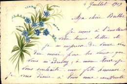 CPA Fantaisie (dessin A La Main) Fleurs - Other & Unclassified