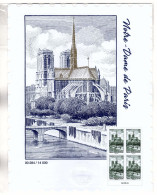 * Bloc Affiche Notre Dame De Paris, 77è Salon Philatélique D'automne 4 Timbres 7€ Neufs 02.09.24 Reprise N°776 De 1947 - Mint/Hinged