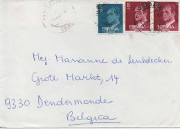 ALMORAIMA CADIZ CC A BELGICA - Storia Postale