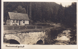 DDR PPC Sommerfrische Theuern / Thür. Wald (Schalkau) Rudolf Pfeufer, Eisfeld / Thür.  (2 Scans) - Sonneberg