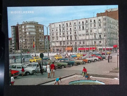 Cp, Belgique, Middelkerke, Automobiles, Tennis En Van Cailliestraat, Rue Van Caillie, Vierge, Ed. Van Mieghem - Middelkerke