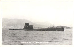 Photo CPA Französisches U Boot, Marine Francaise, Sous Marin Marsouin - Sonstige & Ohne Zuordnung