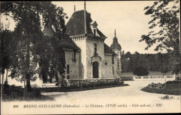 CPA Le Mesnil Guillaume Calvados, Le Château Côté Sud Est - Sonstige & Ohne Zuordnung