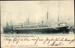 CPA Dampfer Cap Verde, HSDG, Im Hamburger Hafen - Sonstige & Ohne Zuordnung