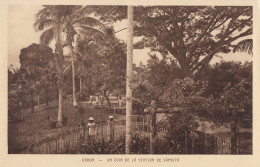 CPA - Samkita - Un Coin De La Station De Samkita - Gabun