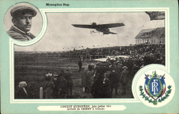 CPA Avion Aviation Monoplan Rep Circuit Europeen Juin Juillet 1911 Arrivee De Gibert A Utrecht - ....-1914: Vorläufer