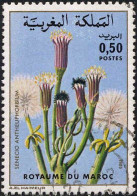 Maroc Poste Obl Yv: 868/869 Fleurs (Beau Cachet Rond) - Altri & Non Classificati