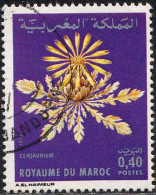 Maroc Poste Obl Yv: 837/838 Fleurs (Beau Cachet Rond) - Altri & Non Classificati