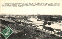 CPA Sens Vue Paroramique Prise De La Montagne De Paron - Sens