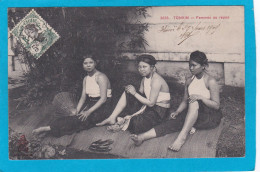 TONKIN  FEMMES AU REPOS - Vietnam
