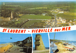 14-SAINT LAURENT VIERVILLE SUR MER-N°C-4338-D/0147 - Sonstige & Ohne Zuordnung