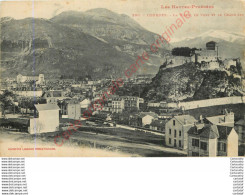 65.  LOURDES .  La Ville, Le Fort Et Le Grand Jer .  CPA LABOUCHE FRERES TOULOUSE . - Lourdes