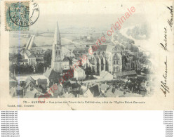 89.  AUXERRE .  Vue Prise Des Tours De La Cathédrale . - Auxerre
