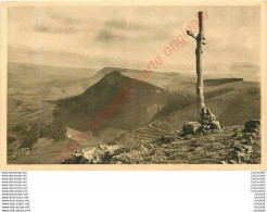 48.  MENDE .   Vallée Du Lot ; Causse De Mende . Croix Du Mont Mimat . - Mende