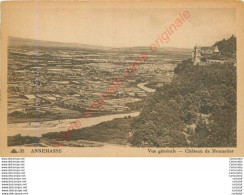 74.  ANNEMASSE .  Vue Générale . Château De Monnetier . - Annemasse