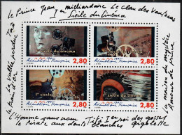 1995 1er Siècle Du Cinéma YT BF 17 / Sc 2450 / Mi Bl 15 Neuf Sans Charniere / MNH / Postfrisch - Mint/Hinged