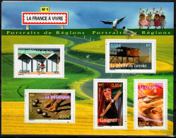 2003 La France à Vivre No 1 YT BF 57 / Sc 2946 / Mi 3698-3707 Neuf Sans Charniere / MNH / Postfrisch - Mint/Hinged