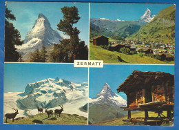 Schweiz; Zermatt;  Multibildkarte - Zermatt