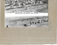 D 80.  QUEN PLAGE LES PINS.  CARTE ECRITE - Quend