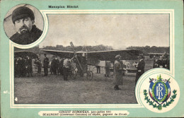 CPA Avion Aviation Monoplan Bleriot Circuit Europeen Juin Juillet 1911 Beaumont Lieutenant Conneau Au Depart - ....-1914: Vorläufer