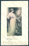 Artist Signed Fashion Lady Harp Viennoise F.G.B. Serie 931 Postcard TW2235 - Sonstige & Ohne Zuordnung