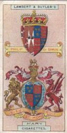 23 QUEEN MARY-  Arms Of  Kings & Queens Of England 1906 - Lambert & Butler Card   -  3X7CMS - Antique, Royalty - Andere Merken