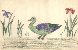 CPA Fantaisie (dessin A La Main) Canard - Other & Unclassified